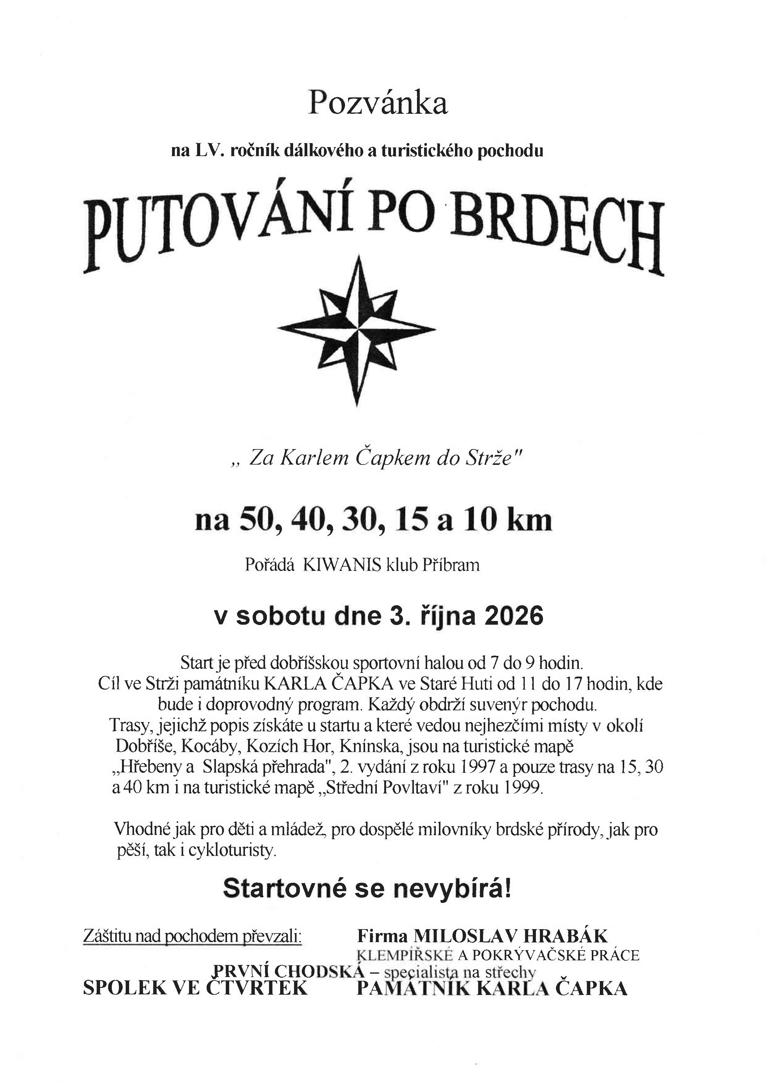 Putov�n� 2026