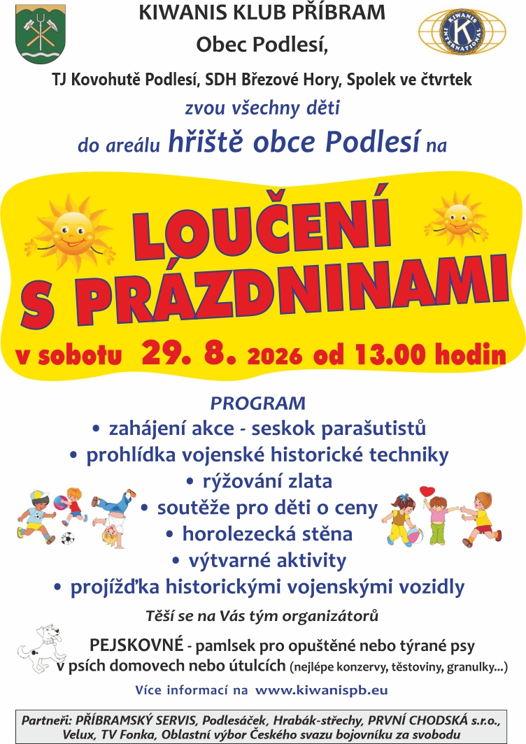 Lou�en� s pr�zdninami 2026